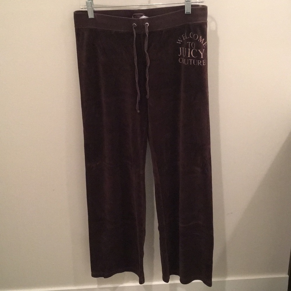 Juicy Couture Velvet Pants - Brown
